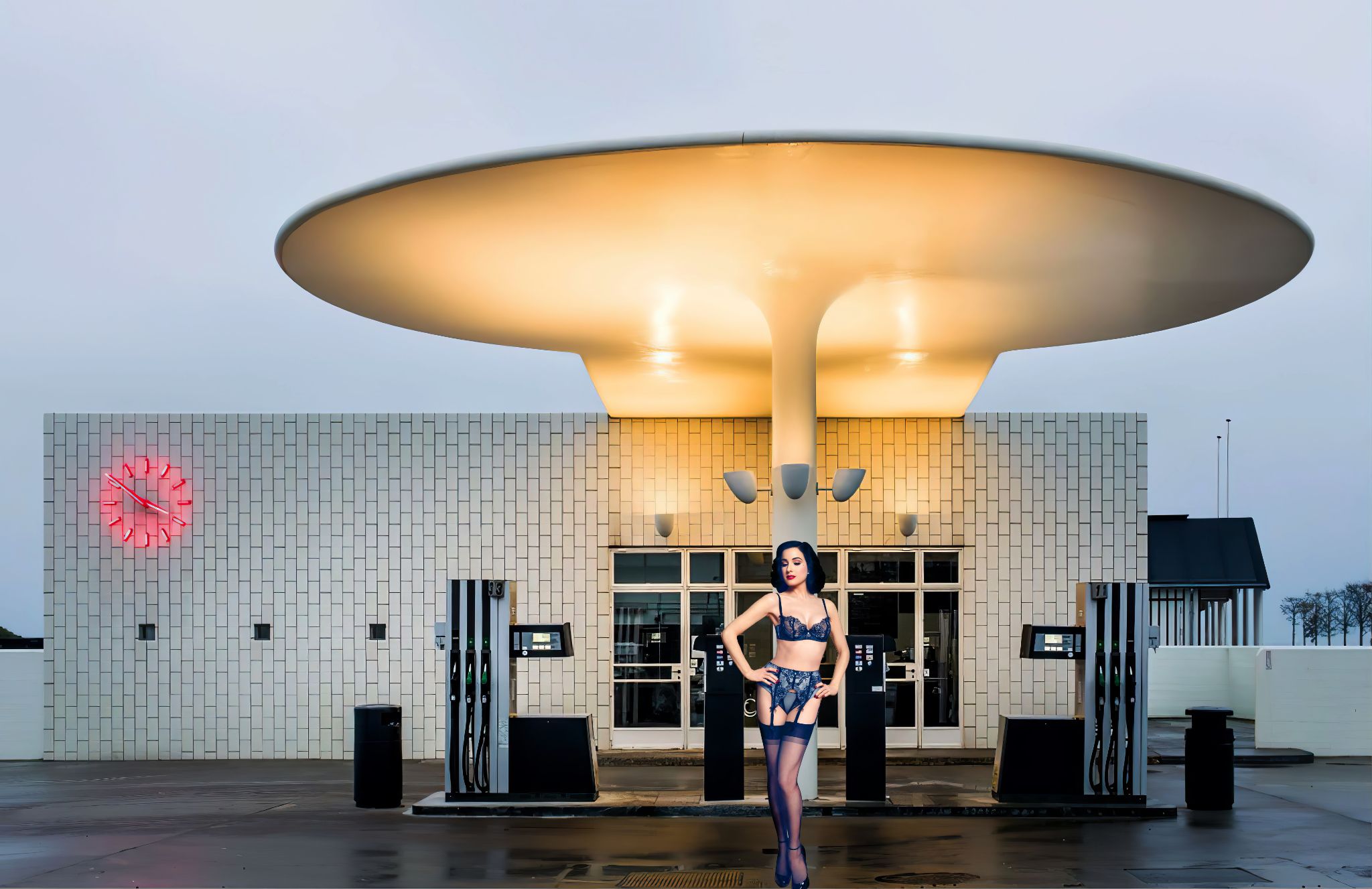Dita at the Muchroom Station  224421